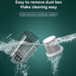 Portable Car Vacuum Green ABS 7"