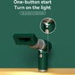 Portable Car Vacuum Green ABS 7"
