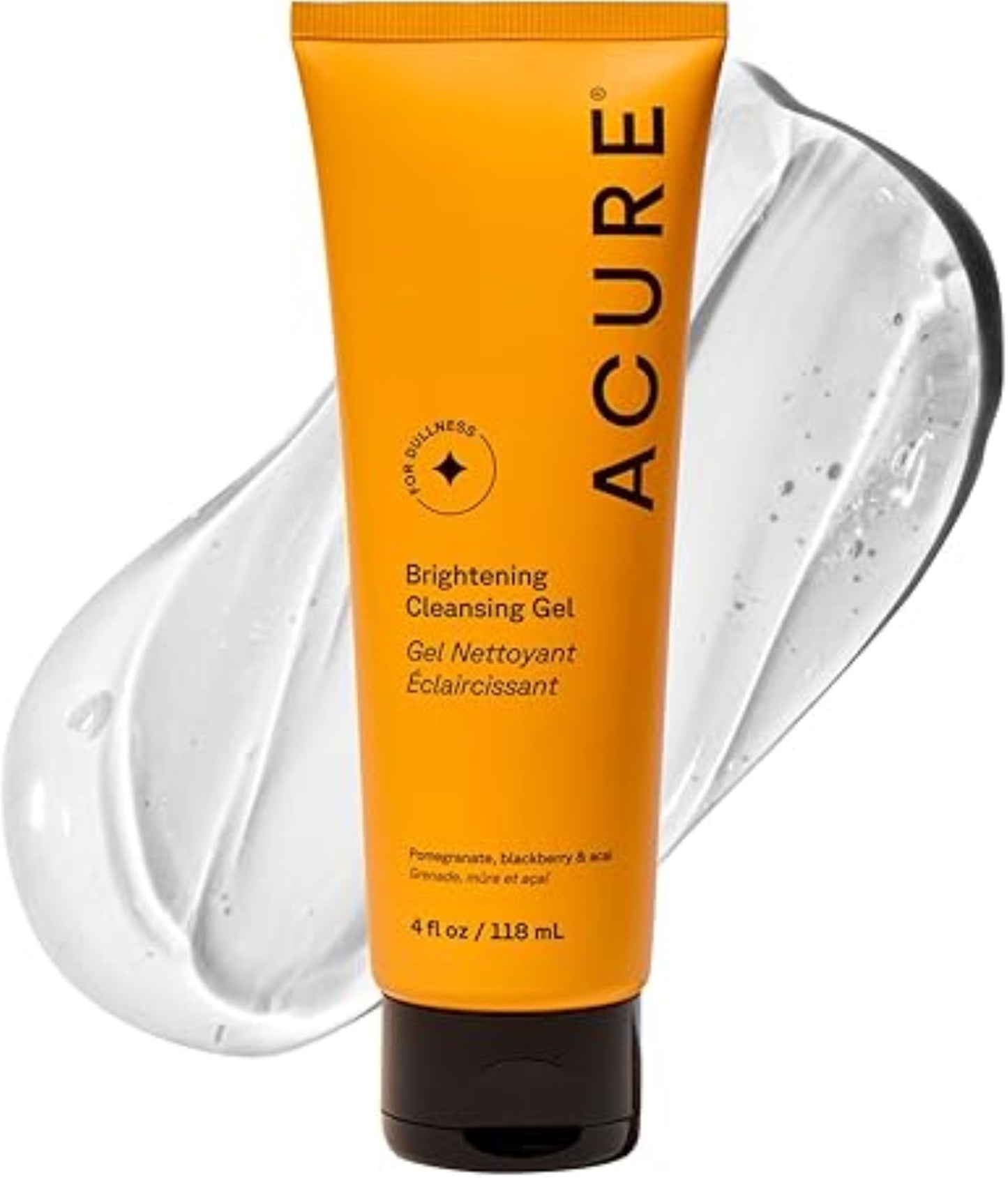 ACURE Brightening Cleansing Gel – For Dull Skin