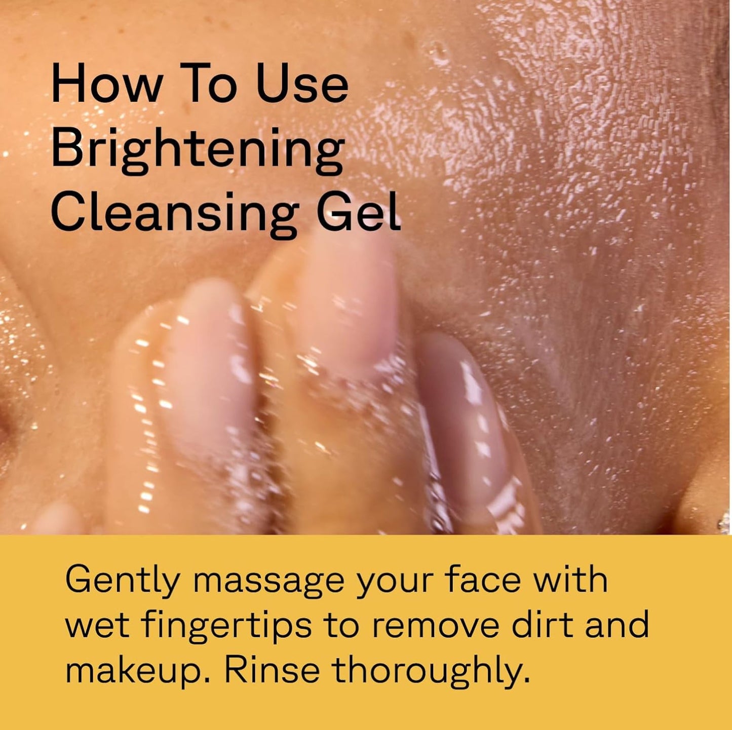 ACURE Brightening Cleansing Gel – For Dull Skin
