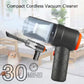 Portable Car Vacuum Green ABS 7"