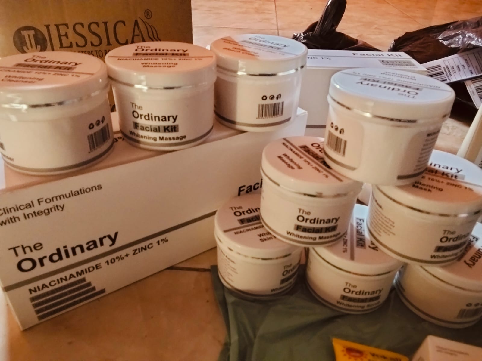 Ordinary New Facial Kit Complete Set - Full 7 Piece Facial Care Kit for Glowing Skin - Includes Face Wash, Scrub, Cream, Masque, Steamer - For Men & Women