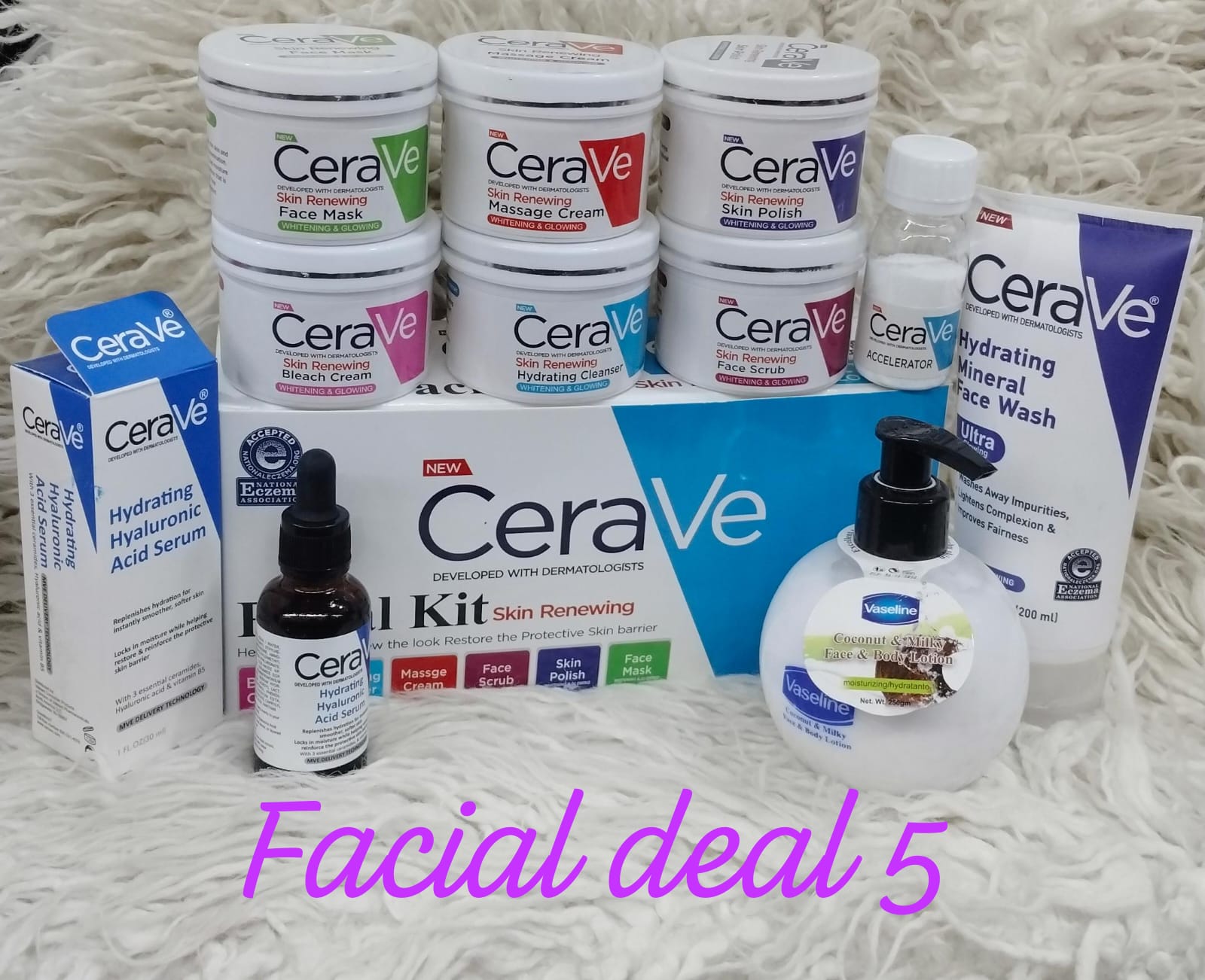 ✨Carave Facial Kit 6 in 1 Complete Skin Care Set | Whitening & Glow Cream | Pimples Removal | Original Pack