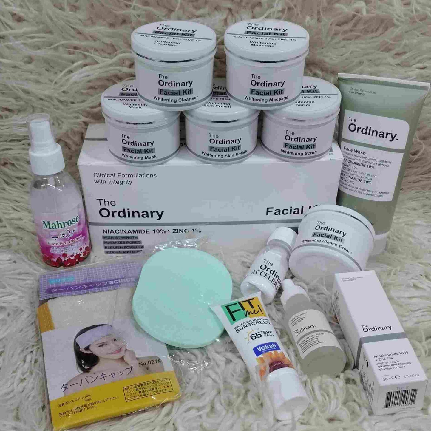 Ordinary New Facial Kit Complete Set - Full 7 Piece Facial