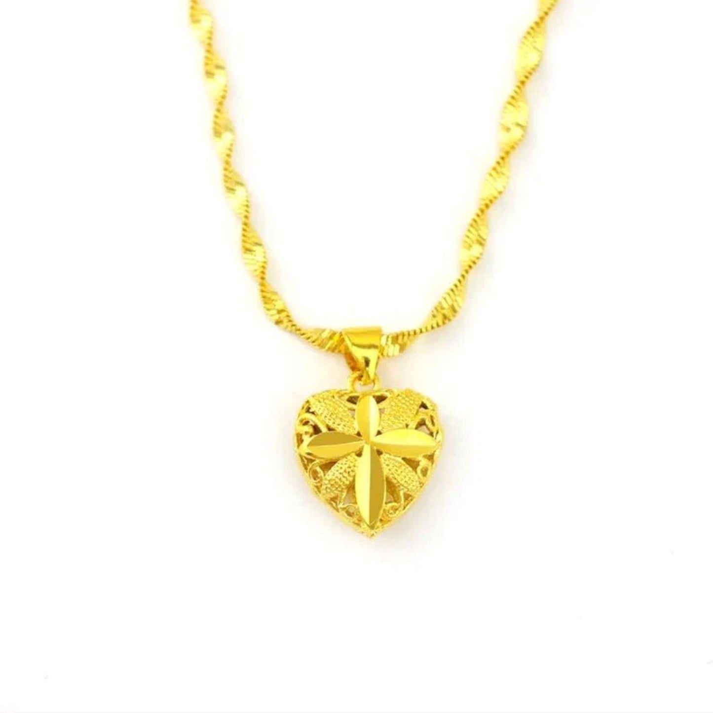 Heart Shaped Cremation Ashes Jewelry for Loss of Loved One