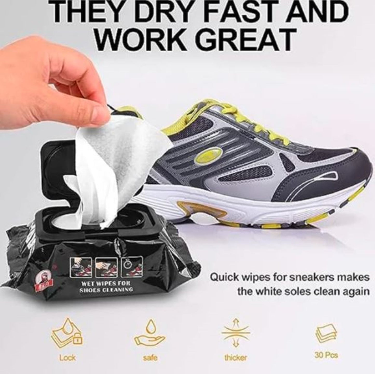 Shoe Shine Wipes