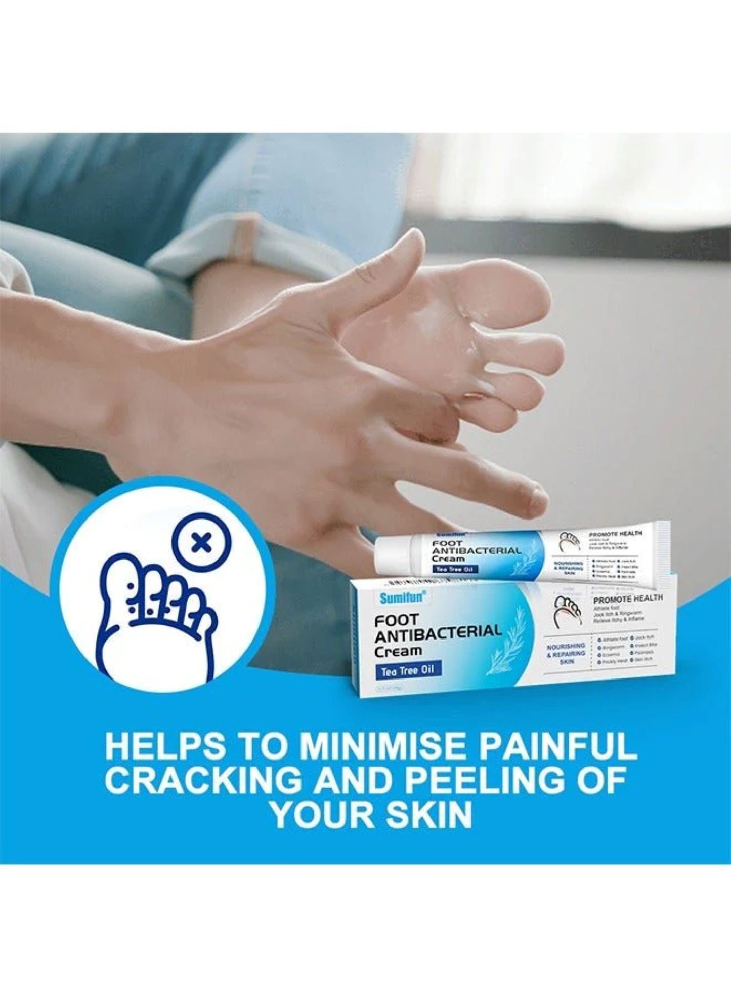 Sumifun - Foot Anti-Bacterial Cream