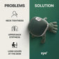 Massager for tension headaches